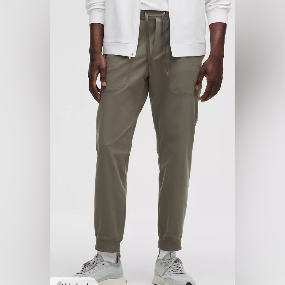 Lululemon ABC jogger pants grey green XL